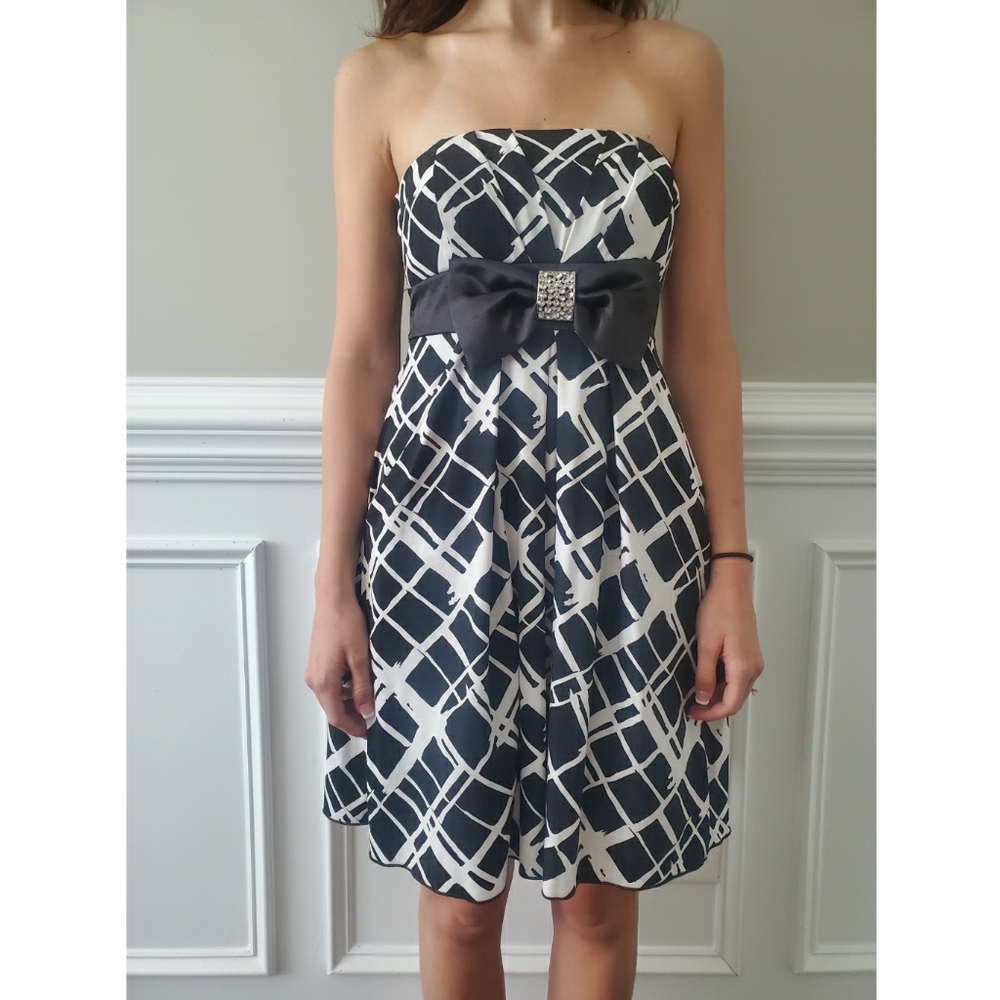Black and White Dress